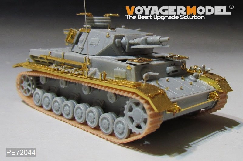 Voyager modèle PE72044 WWII allemand Pz.Kpfw.IV Ausf.F1 pour DRAGON 7231 1/72 – imagen 5