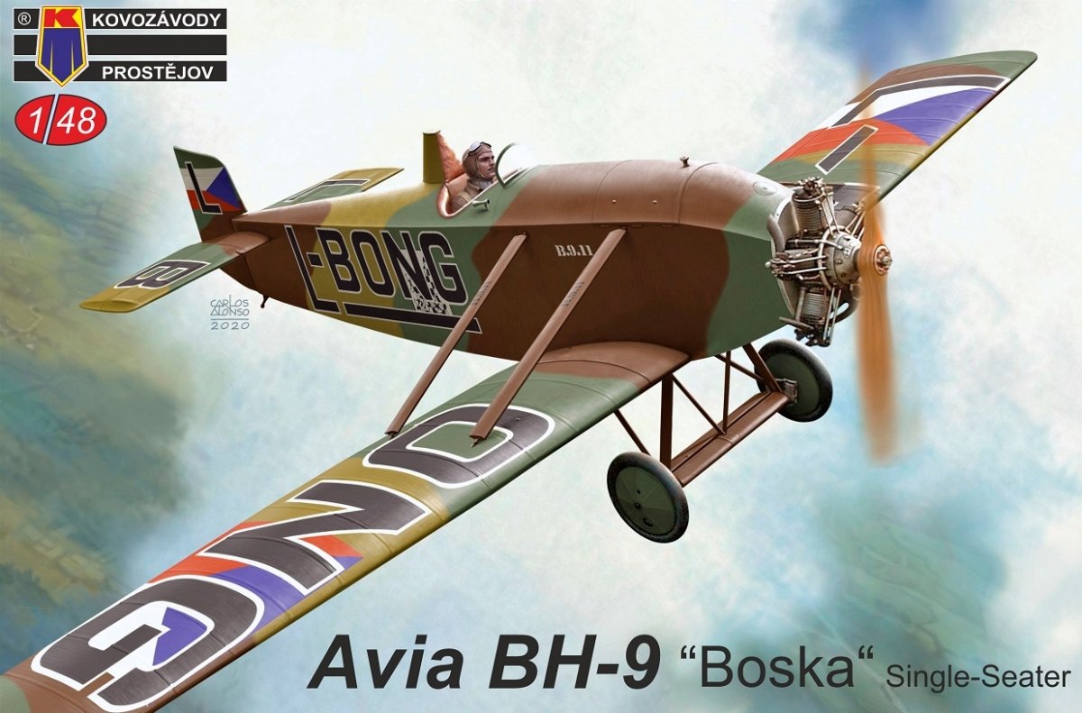 Kovozavody Prostejov KPM4819 Avia BH-9 « Boska » Monoplace 1/48