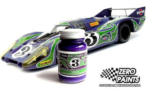 Peinture Zero Paints ZP-1019 Porsche 917 Purple Hippie (Psychedelic Martini Racing Team) 60 ml – Bild 2