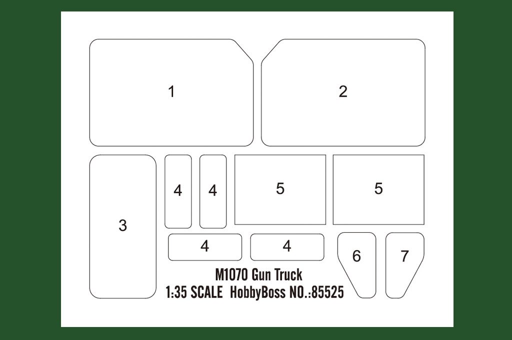 Camion armé Hobby Boss 85525 M1070 au 1/35 – image 18