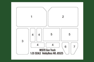 Camion armé Hobby Boss 85525 M1070 au 1/35 – image 18