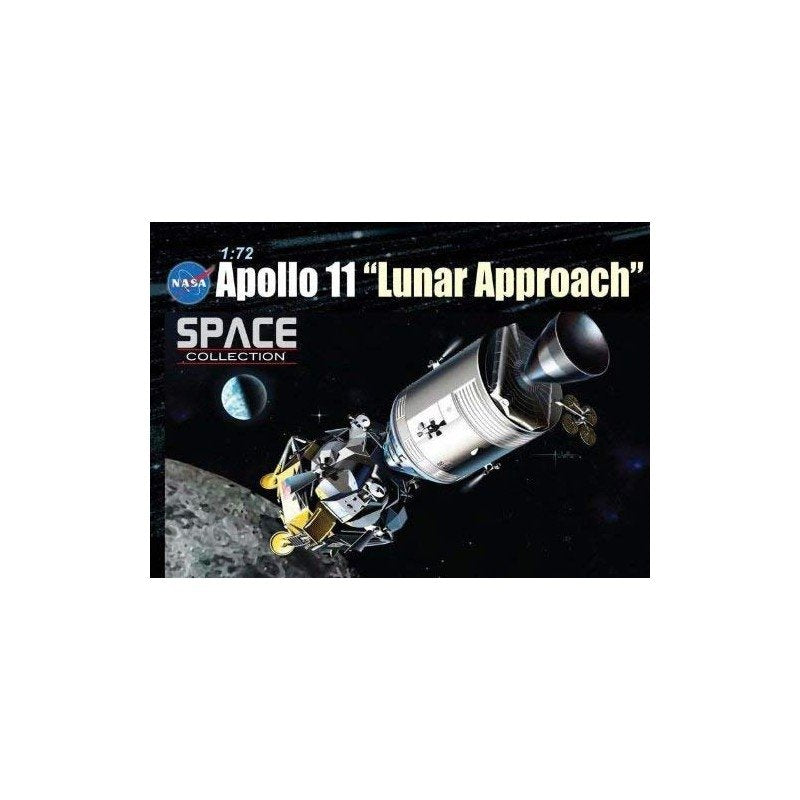 Dragon 11009 APOLLO 11 « APPROCHE LUNAIRE » CSM « COLUMBIA » + LM « EAGLE » 1/48