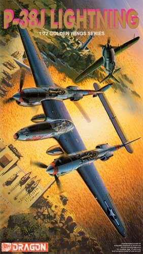Dragon 5018 P-38J Lightning 1/72 