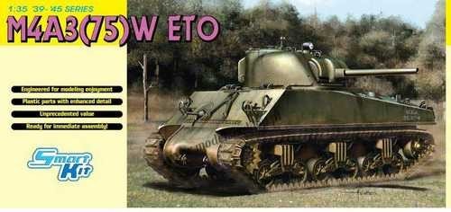 Dragon 6698 M4A3(75)W ETO - Kit intelligent (1/35) – Bild 2