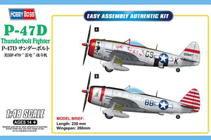 Hobby Boss 85811 P-47D Thunderbolt Fighter 1/48