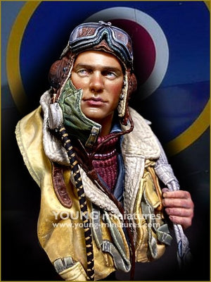 Young Miniatures YM1891 Bataille d&amp;#39;Angleterre Pilote de la RAF Seconde Guerre mondiale 1/10 – image 2