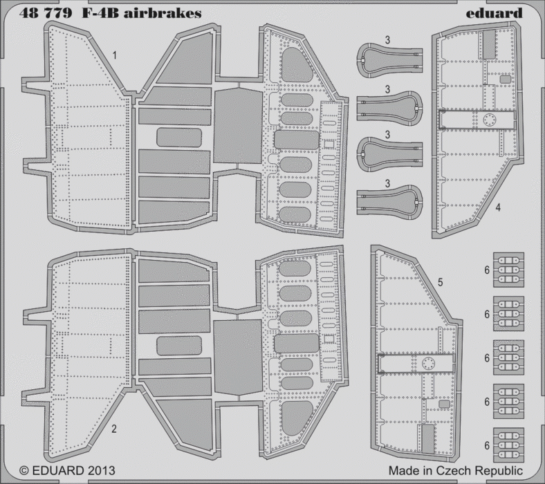 Eduard 48779 F-4B Aérofreins 1/48 Academy