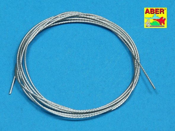 Aber TCS06 Stainless Steel Towing Cables 0.6mm, 1m long