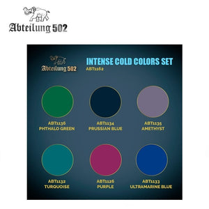 502 Abteilung ABT1162 – INTENSE COLD COLORS SET (6pcs) – zdjęcie 2