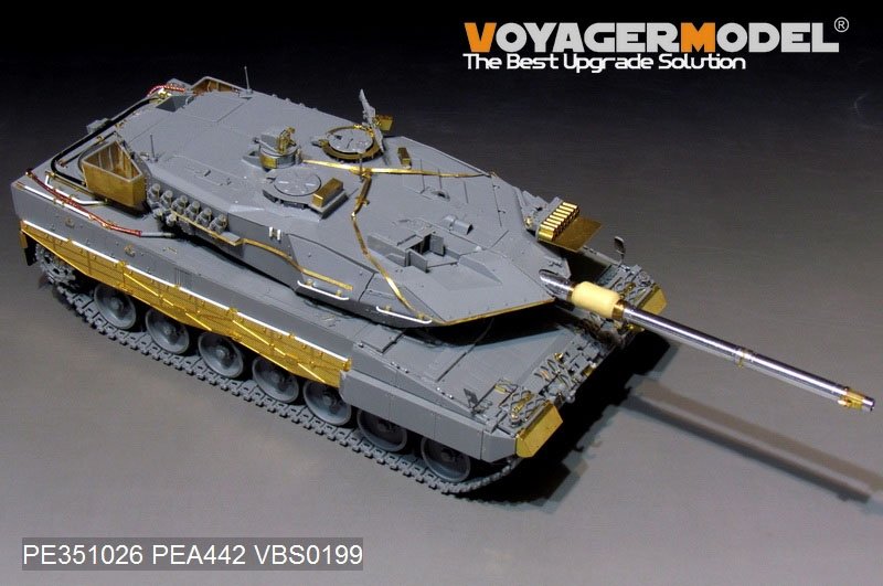 Maquette Voyager PE351026 Leopard 2A6 allemand moderne de base pour Border BT-002 1/35 – image 4