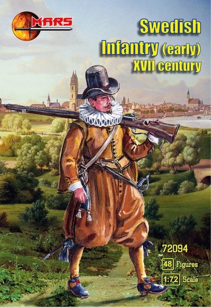 Mars 72094 Infanterie suédoise début du XVIIe siècle (1/72)