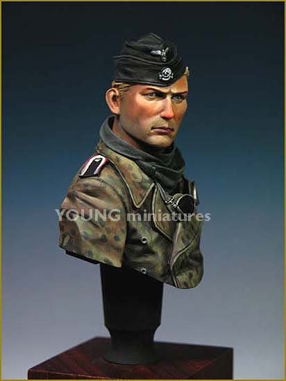 Young Miniatures YM1806 Équipage de Panzer SS Seconde Guerre mondiale 1/10 – image 2