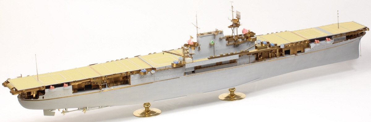 Pontos 27010fn 1/200 USS CV-6 Enterprise 1942 Kit de détails (Pont en bois couleur teck) 1/200 – imagen 17