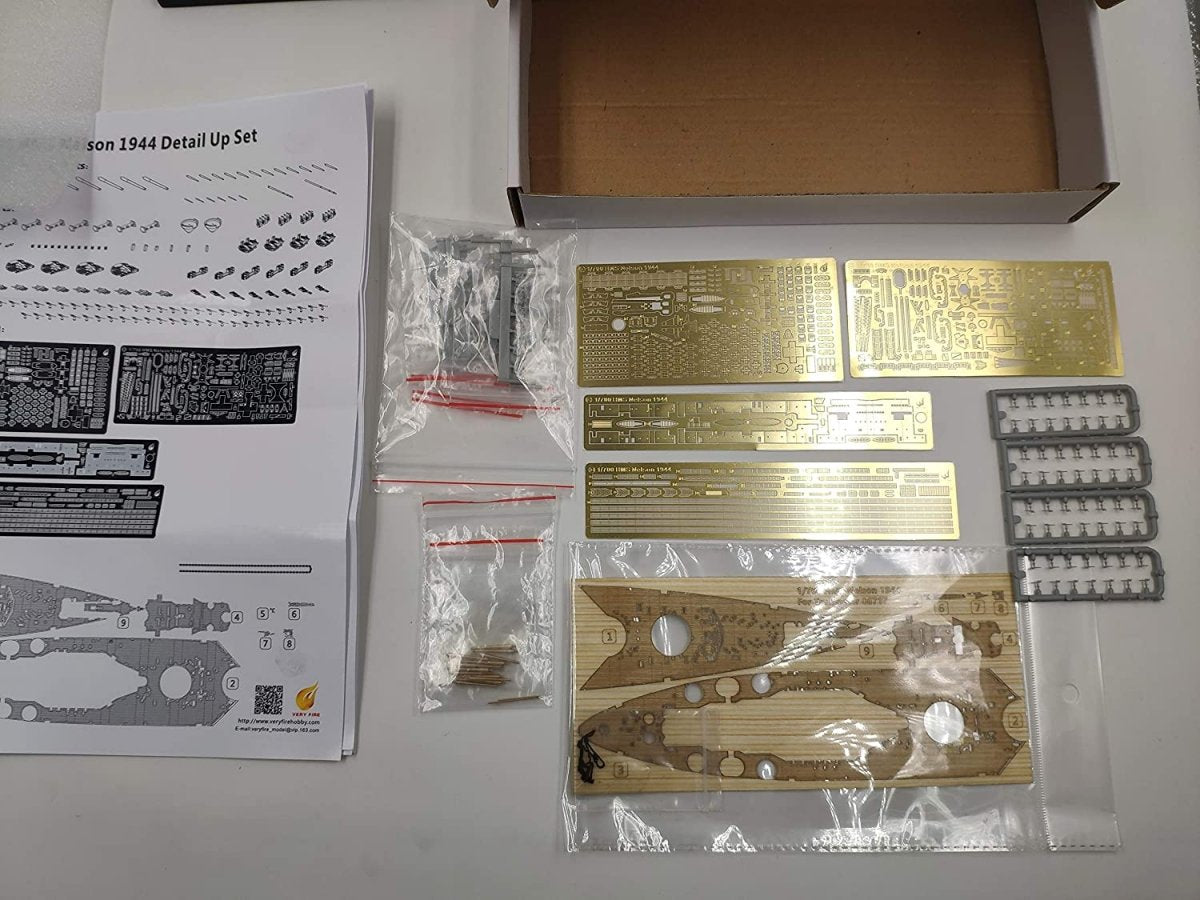 Kit de détail Very Fire VF700004 pour cuirassé HMS Nelson (Trumpeter 06717, échelle 1/700)  – Bild 3