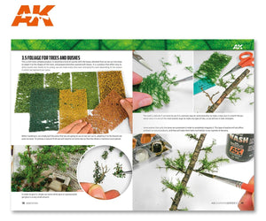 AK Interactive AK295 AK APPRENTISSAGE 10 : MAÎTRISER LA VÉGÉTATION DANS LA MODÉLISATION – imagen 3