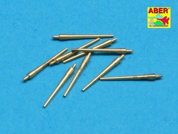 Aber 1/700L-25 Ensemble de 9 canons de 203 mm pour char type San Francisco 1/700