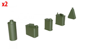 MiniArt 35595 OIL &amp;amp; PETROL CANS 1930-40s 1/35 – zdjęcie 5