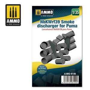 Munitions du Déchargeur de Fumée Mig 8149 NbKWrf 39 pour Puma 1/35