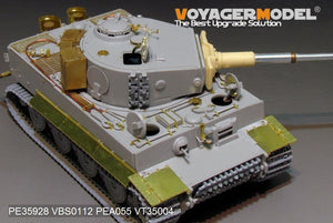 Maquette Voyager PE35928 Char Tiger I allemand de la Seconde Guerre mondiale, production tardive, pour TRUMPETER 09540, échelle 1/35 – immagine 19