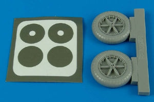 Roues Aires 2090 Bf 109E 1/32 Eduard