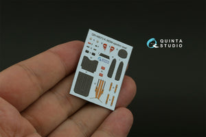 Intérieur imprimé en 3D et coloré sur papier décalcomanie pour Quinta Studio QD+48480 Su-17M4/Su-22M4 (Hobby Boss) (avec pièces en résine imprimées en 3D) 1/48 – image 5