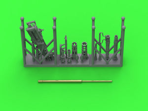 Maquette Master GM-35-062 Browning M2HB calibre .50 (12,7 mm) - mitrailleuse - Version Seconde Guerre mondiale et Guerre froide, échelle 1/35 – imagen 3