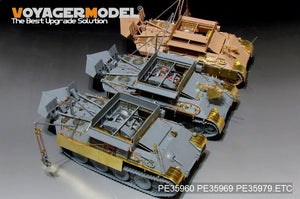 Maquette Voyager PE35960 Bergepanther Ausf.G Basic allemand de la Seconde Guerre mondiale pour TAKOM 2107 au 1/35  – immagine 20