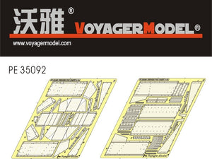 Maquette Voyager PE35092 A-34 Comet Kettenabdeckung Bronco 1/35
