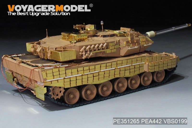Maquette Voyager PE351265 Char de combat principal allemand Leopard 2A5/A6 moderne Ukraine Basic pour RFM 5103 1/35 – immagine 4