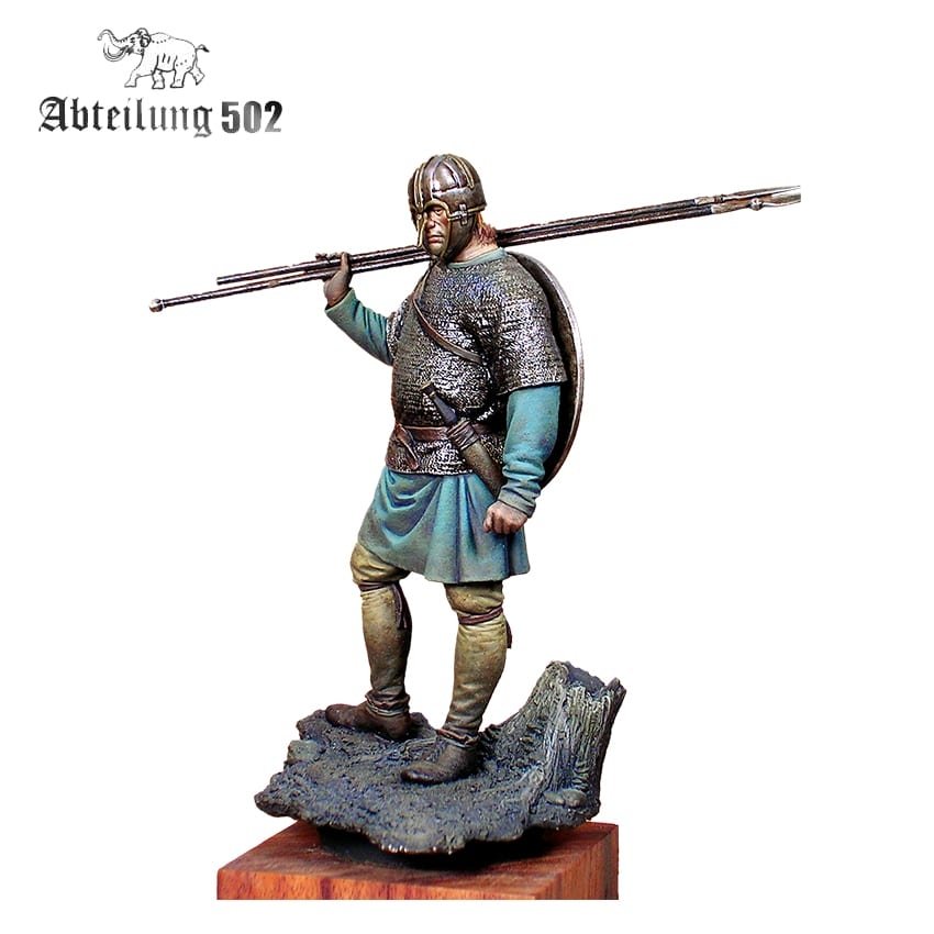 502 Abteilung ABT1011 GUERRIER NORDHUMBIEN 8E-9E C. RÉSINE 54MM. – Bild 2