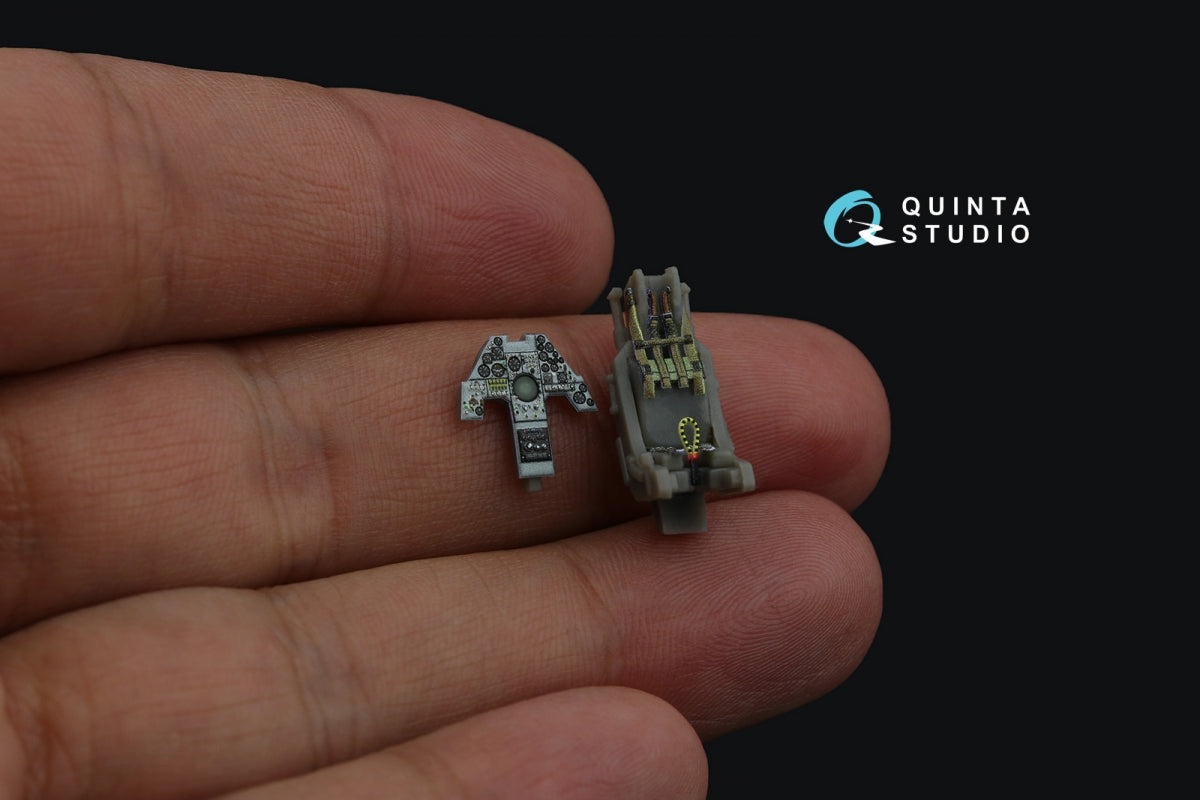Quinta Studio QD72124 Harrier Gr.1 / Gr.3 early 3D-Printed coloured Interior on decal paper (Airfix) 1/72 – zdjęcie 9