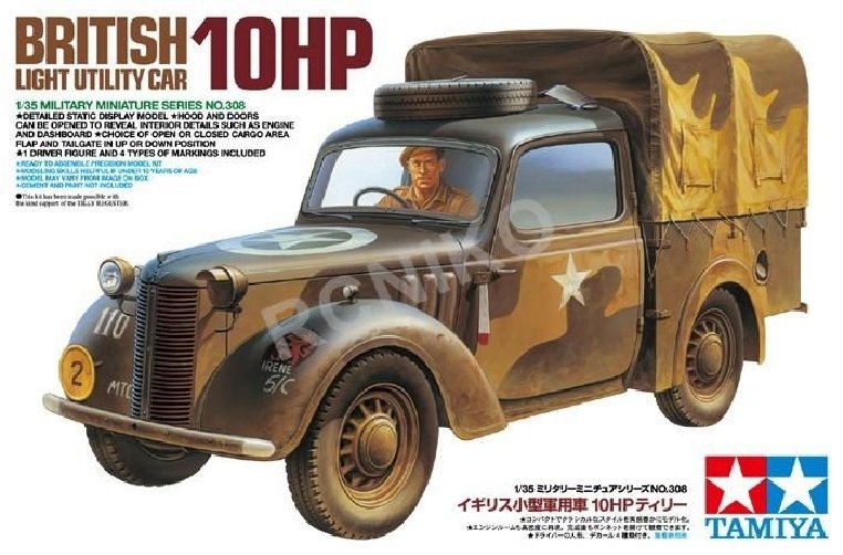 Tamiya 35308 British L Utility Car 10hp 1/35 – zdjęcie 2