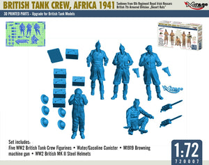 Mirage Hobby 720007 Équipage de char britannique, Afrique 1941 1/72 – image 4