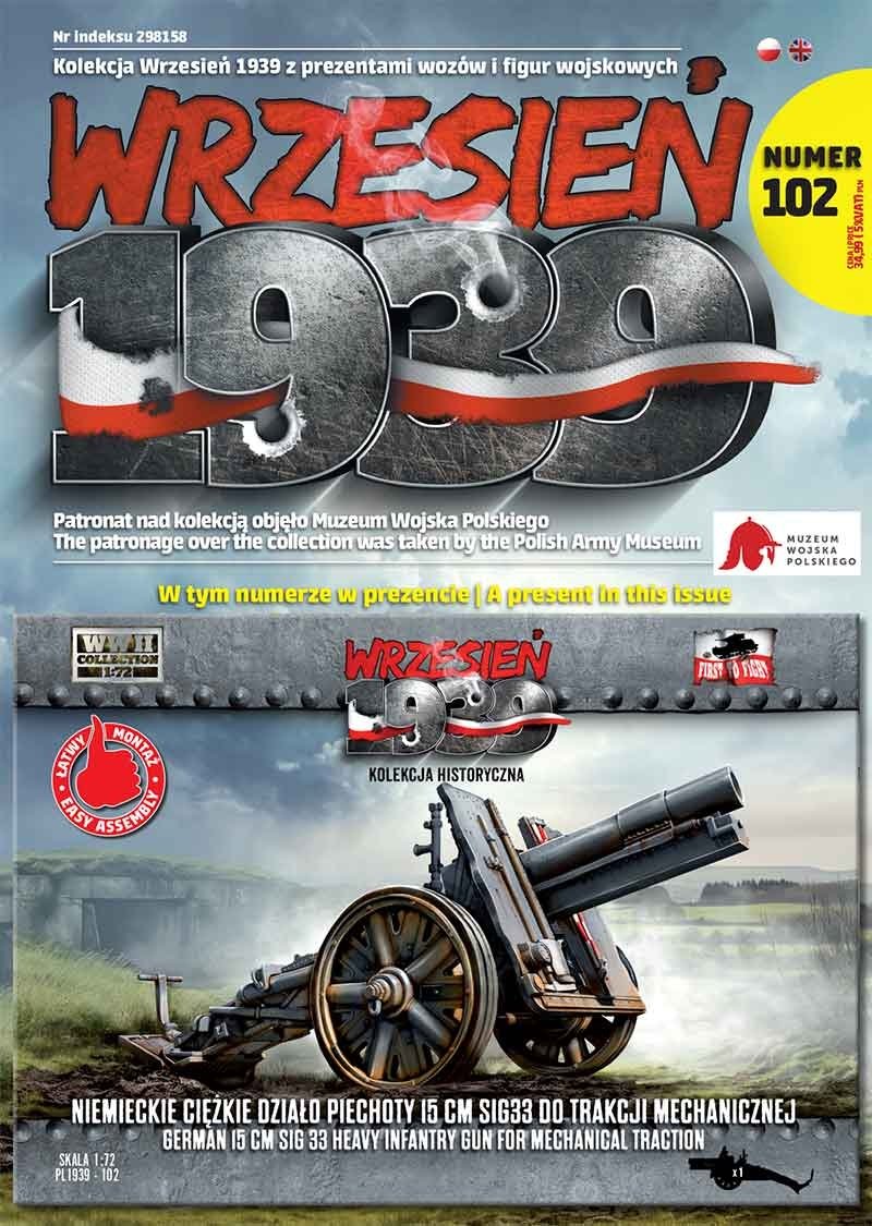 Premier canon d&amp;#39;infanterie lourd allemand PL102 de 15 cm sIG33 à l&amp;#39;échelle 1/72