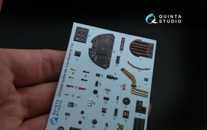 Intérieur imprimé en 3D et coloré sur papier décalcomanie pour Spitfire Mk. II (Quinta Studio QD32043) (pour maquette Revell) au 1/32 – Bild 5