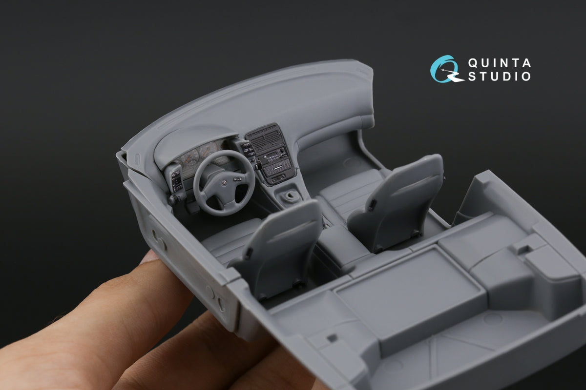 Intérieur imprimé en 3D et coloré sur papier décalcomanie Quinta Studio QD24011 Nissan Fairlady 300ZX Z32 (Tamiya) 1/24 – immagine 15