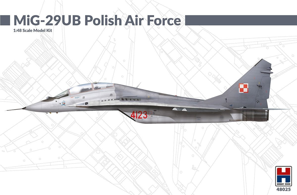 Hobby 2000 48025 MiG-29UB Force aérienne polonaise 1/48