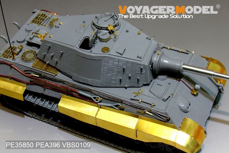 Voyager Model PEA396 WWII German King Tiger Schurzen For TAKOM 1/35 – zdjęcie 3