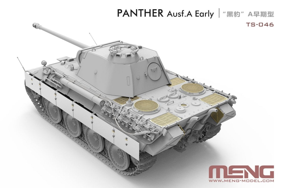 Meng modèle TS-046 char moyen allemand Sd.Kfz. 171 Panthère Ausf. Un début 1/35  – imagen 4