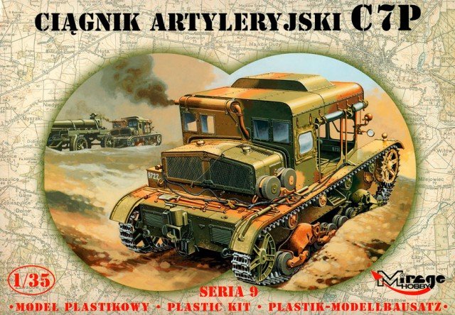 Tracteur d'artillerie lourde Mirage Hobby 35901 C7P (1/35)