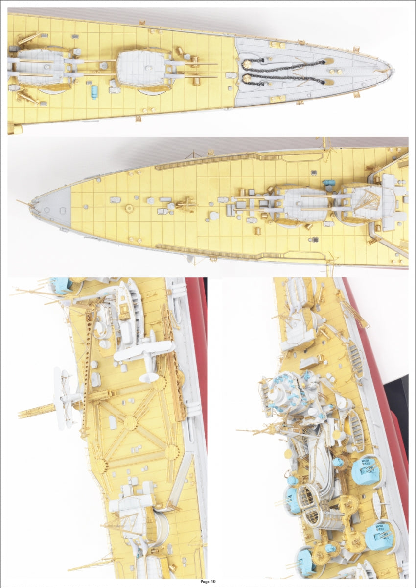Pontos 37035F1 Croiseur lourd japonais Mogami 1942 Kit de détails 1/350 – image 19
