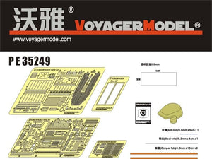 Maquette Voyager PE35249 Kubelwagen Type 82 allemande de la Seconde Guerre mondiale pour kit TAMIYA au 1/35