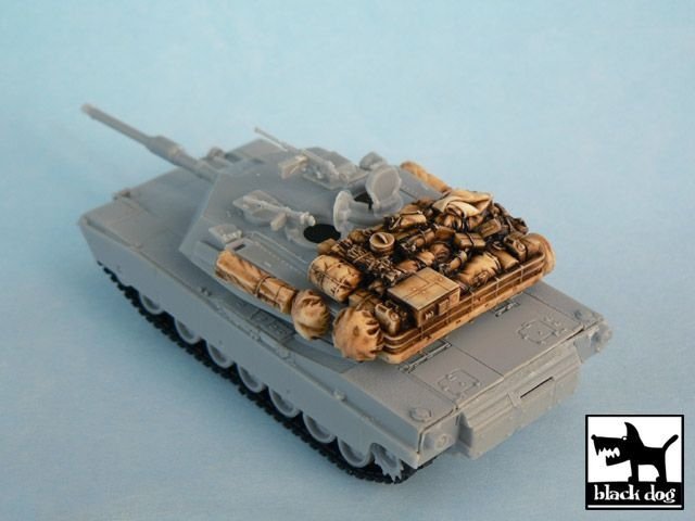 Black Dog T72003 M1A1 ABRAMS Guerre d&amp;#39;Irak pour Dragon 07213 1/72 – image 4