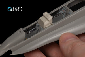 Quinta Studio QD48216 F/A-18D Late Intérieur imprimé en 3D et coloré sur papier décalcomanie avec pièces en résine (Kinetic) 1/48 – Bild 8