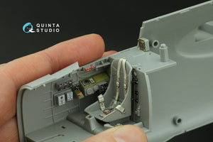 Intérieur coloré imprimé en 3D sur papier décalcomanie Quinta Studio QD32209 A-20G Havoc (HK Models) 1/32 – image 6