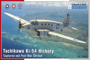 Special Hobby 72485 Tachikawa Ki-54 Hickory « Capturé et en service après-guerre » 1/72