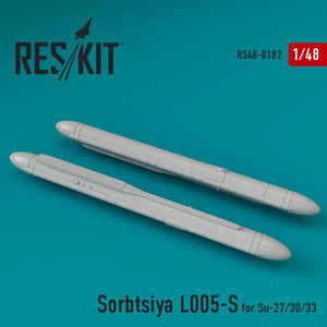 RESKIT RS48-0182 Sorbtsiya L005-S pour Sukhoi Su-27/Su-30/Su-33 1/48