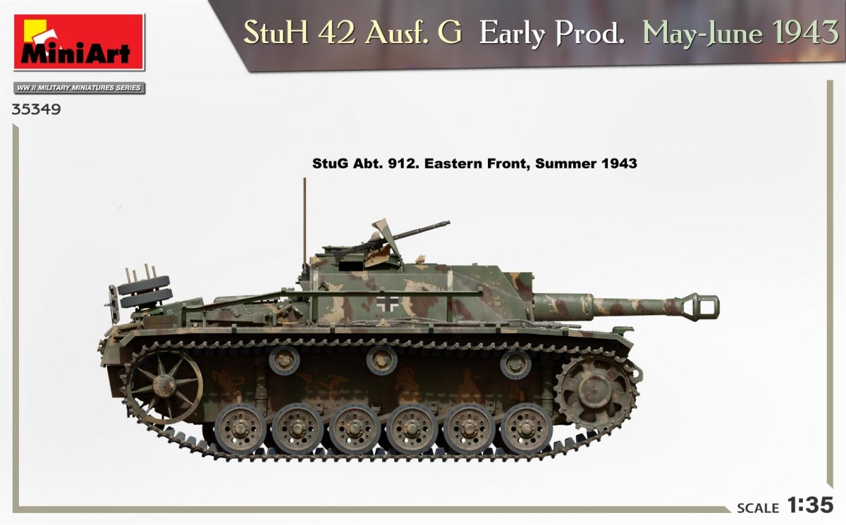 Mini Art 35349 StuH 42 Ausf. G Première production mai-juin 1943 1/35 – Bild 5