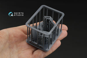 Intérieur imprimé en 3D et coloré sur papier décalcomanie Quinta Studio QD+32250 A-26C Invader (Hobby Boss) (avec pièces en résine imprimées en 3D) 1/32  – image 7