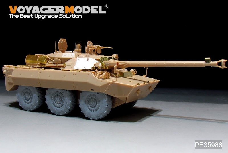 Maquette Voyager PE35986 Chasseur de chars français moderne AMX-10RCR (modèle de base pour Tiger, échelle 1/35) – immagine 4